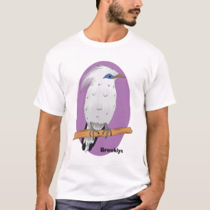 Bali Myna tropical exotic bird  T-Shirt
