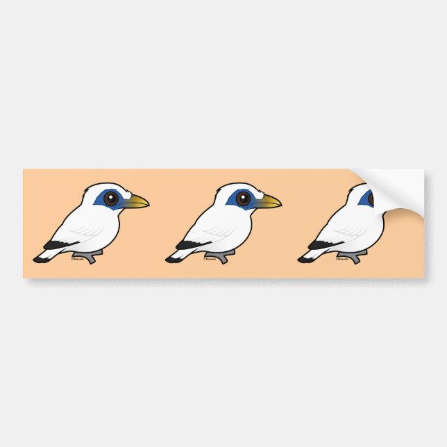 Bali Mynah Bumper Sticker (Front)