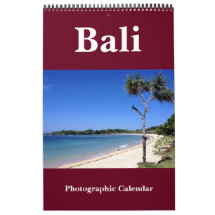bali photography calendar