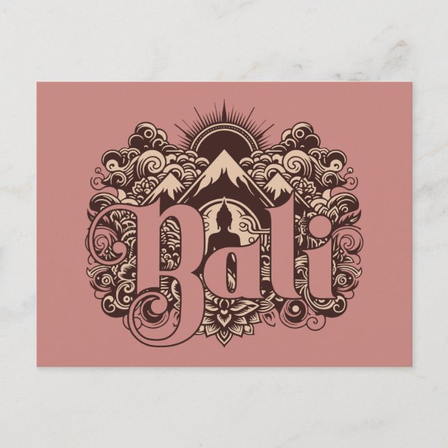 Bali Postcard (Front)
