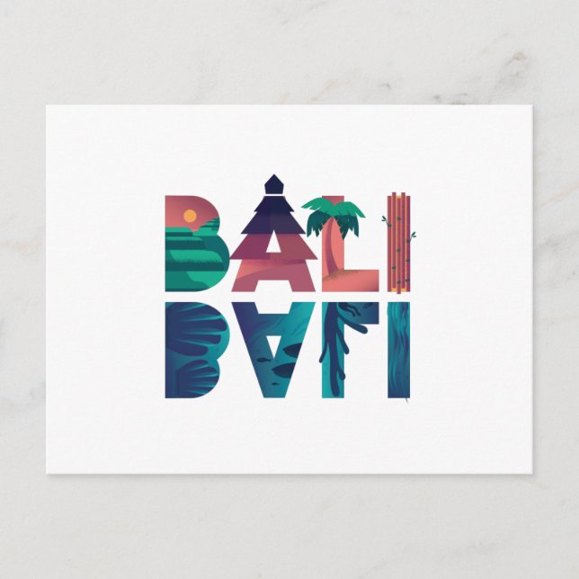 Bali Postcard (Front)