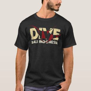Bali Scuba Dive Manta Ray Diving T Shirt Classic T