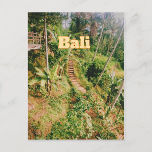 Bali Souvenir Flexible Photo Magnet Postcard