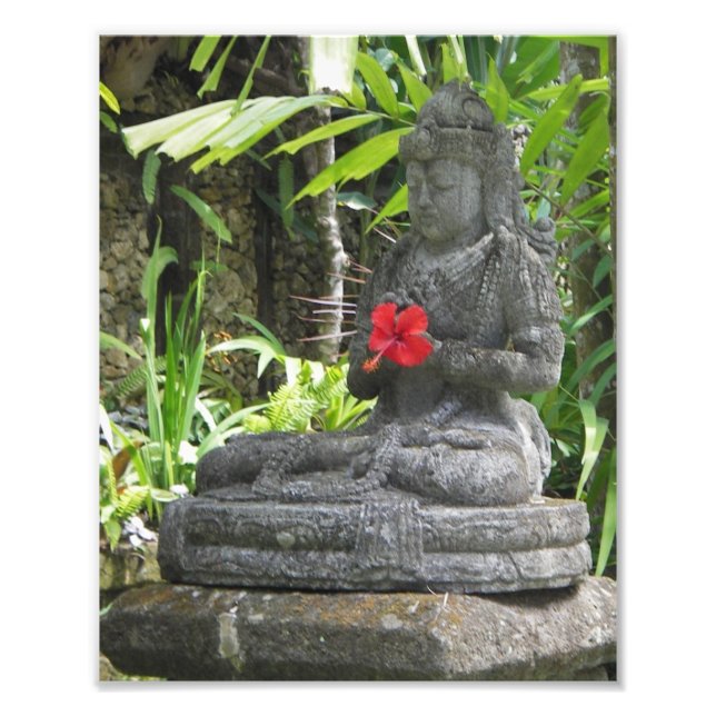 Bali Statue Photo Print (Front)