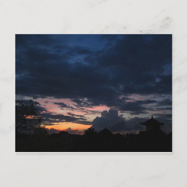 Bali Sunrise Postcard (Front)