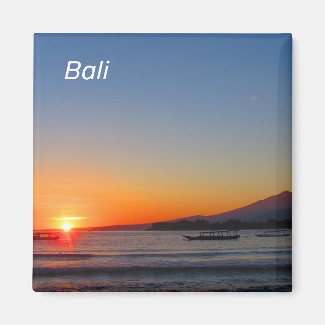 Bali Sunset Magnet (Front)