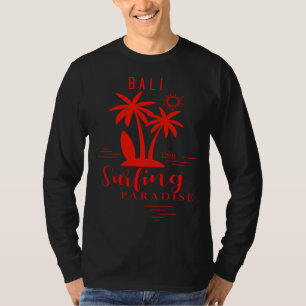 Bali Surfing Paradise Indonesia Surfer T-Shirt