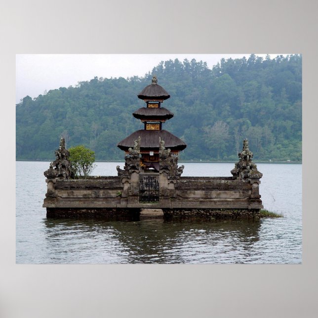 Bali Temple 1 Poster (Front)