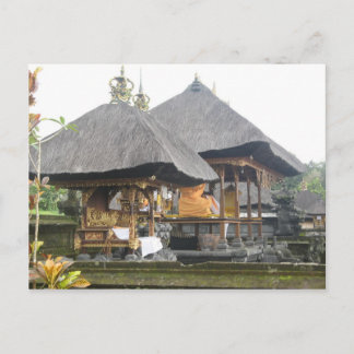 Bali Temple Postcard