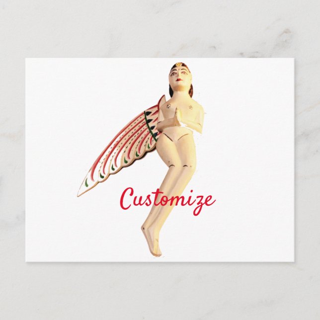 Bali Winged Goddess Thunder_Cove Postcard (Front)