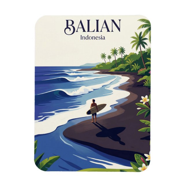 Balian Indonesia Magnet (Vertical)