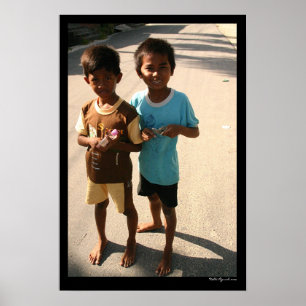 Balinese Boys Poster
