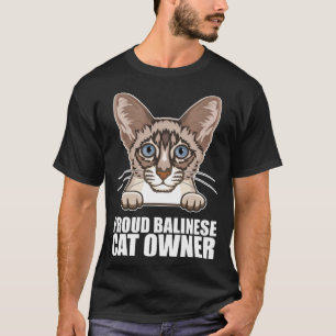 Balinese cats Balinese Dad Balinese Mum 4 T-Shirt