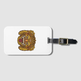 Balinese Cultural Barong  Luggage Tag