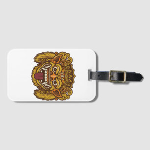 Balinese Cultural Barong  Luggage Tag
