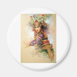 Balinese dancer magnet