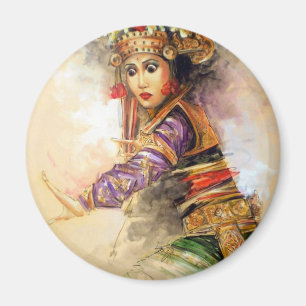 Balinese dancer magnet