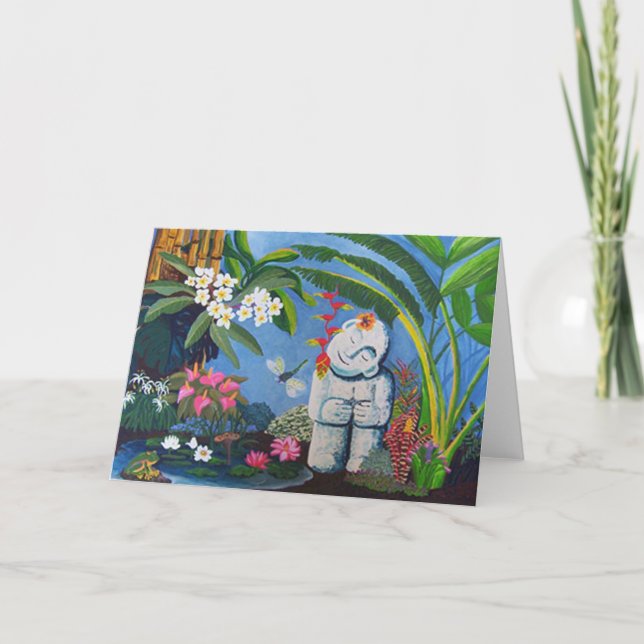 Balinese holiday card (Front)