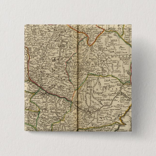 Balkan Peninsula 3 15 Cm Square Badge (Front)