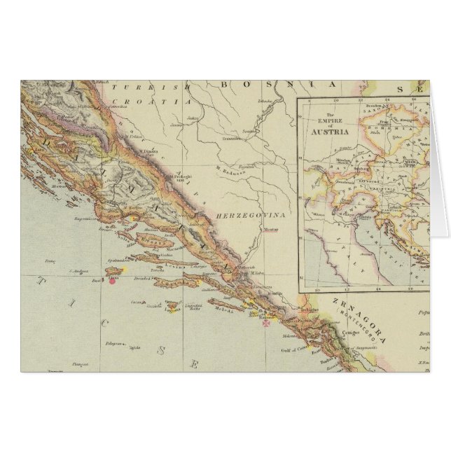 Balkan Peninsula, Croatia, Slovenia (Front Horizontal)