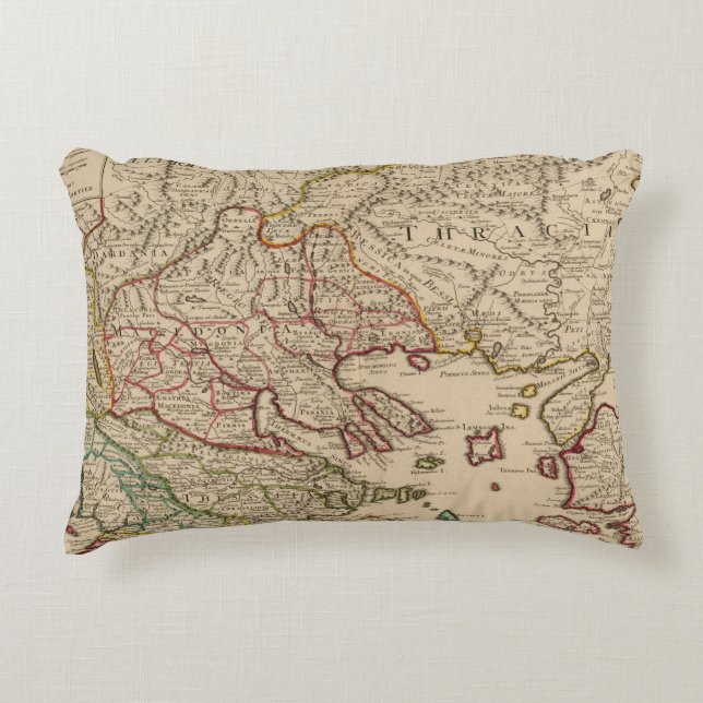 Balkan Peninsula, Greece, Macedonia 3 Decorative Cushion (Front)
