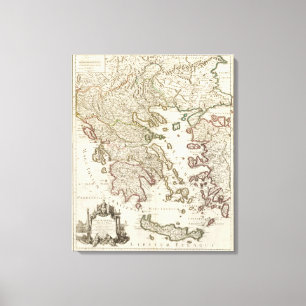 Balkan Peninsula, Greece, Macedonia Canvas Print