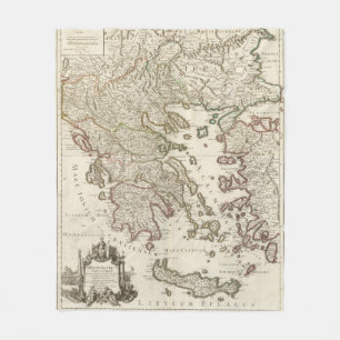 Balkan Peninsula, Greece, Macedonia Fleece Blanket