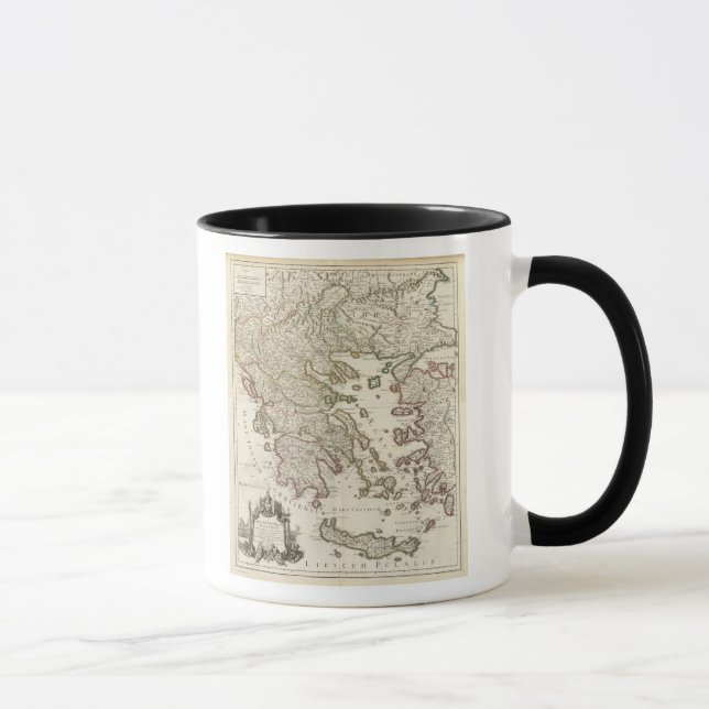 Balkan Peninsula, Greece, Macedonia Mug (Right)