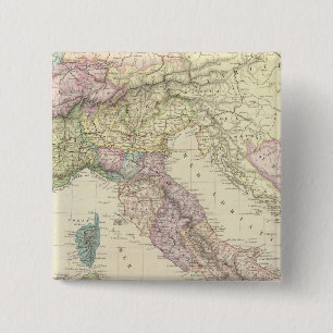 Balkan Peninsula, Italy, Slovenia 2 15 Cm Square Badge
