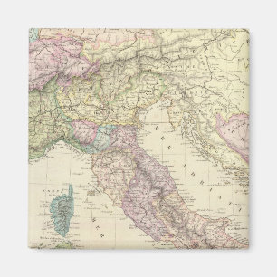 Balkan Peninsula, Italy, Slovenia 2 Magnet