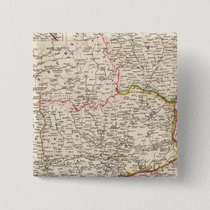 Balkan Peninsula, Turkey, Romania 15 Cm Square Badge