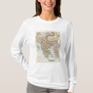 Balkanhalbinsel - Balkan Peninsula Map T-Shirt