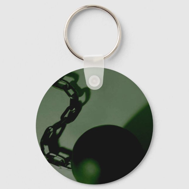 BALL AND CHAIN KEY RING (Front)