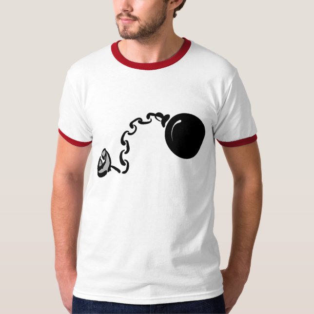 ball and chain T-Shirt (Front)