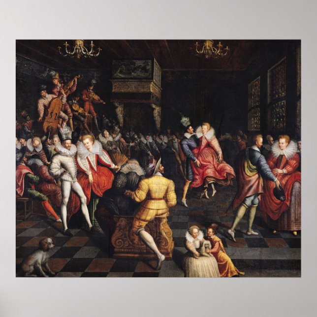 Ball at the Court of Valois Poster (Front)