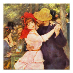 Ball at the Moulin de la Galett Auguste Renoir Poster