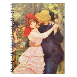 Ball at the Moulin de la Galette Auguste Renoir Notebook