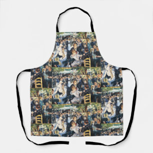 Ball at the Moulin de la Galette Party Renoir   Apron