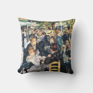 Ball at the Moulin de la Galette Party Renoir Cushion