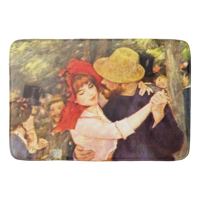 Ball at the Moulin de la GaletteAuguste  Renoir    Bath Mat (Front)
