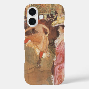 Ball at the Nightclub by Toulouse Lautrec iPhone 16 Case
