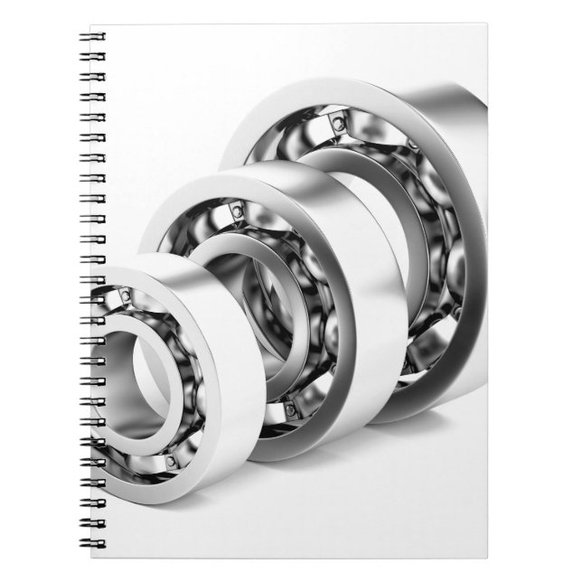 Ball bearings spiral notebook (Front)