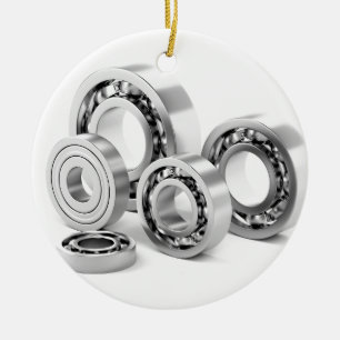 Ball bearings with different sizes ceramic tree decoration