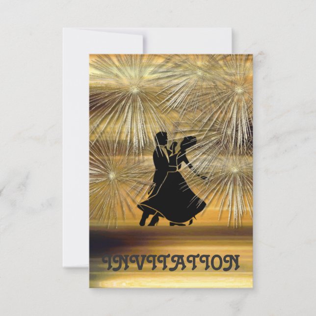 Ball Carnival  Invitation (Front)