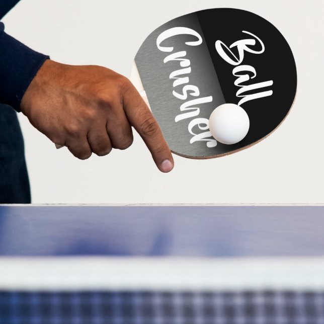 Ball Crusher Pro Ping Pong Player Paddle (Insitu)
