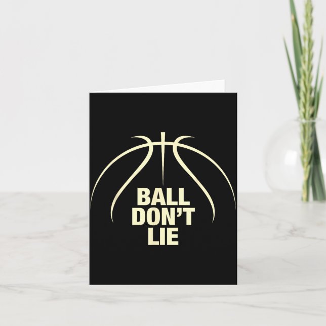 Ball Don't Lie Basketball  Card (Front)