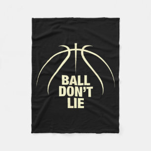 Ball Don't Lie Basketball Fleece Blanket