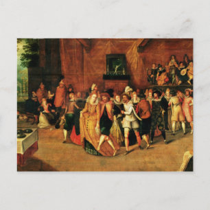 Ball during the Reign of Henri III, 1574-1623 Postcard