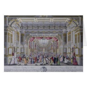 Ball following the coronation of Leopold