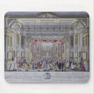 Ball following the coronation of Leopold Mouse Pad